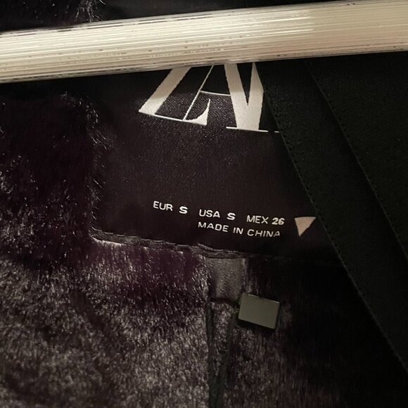 NWT Black Winter Parka || Zara - Picture 12 of 12